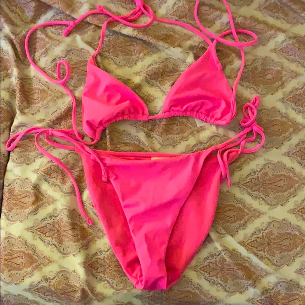 ASOS pink bikini